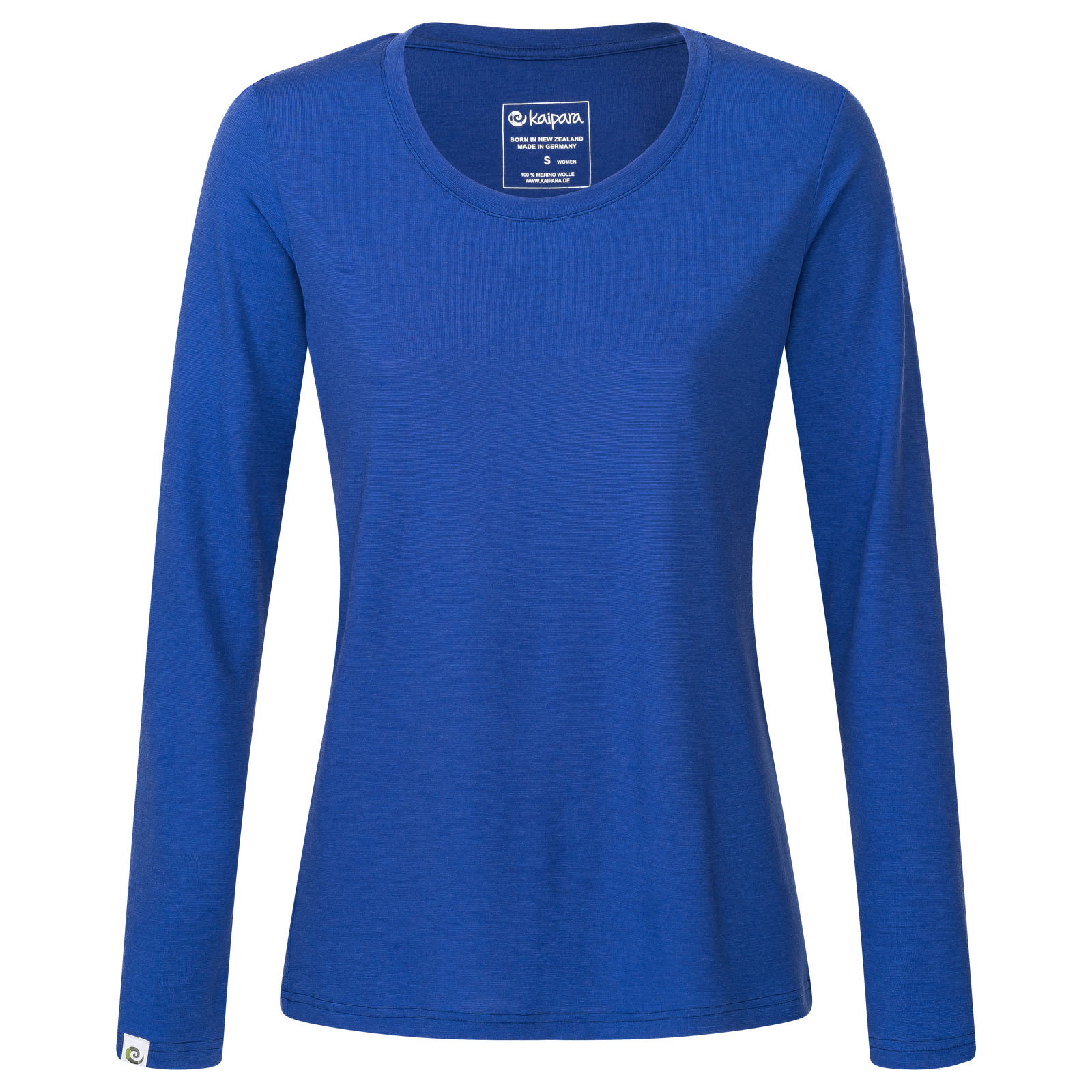 Merino Longsleeve Damen Regular 200 mit weitem Rundhals