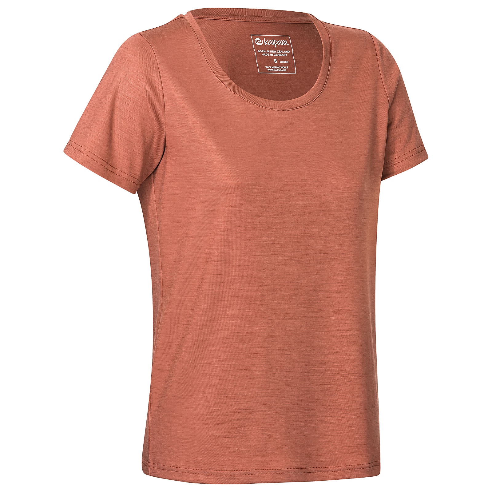 URBAN Merino Shirt Damen Kurzarm Regular 200 weiter Ausschnitt