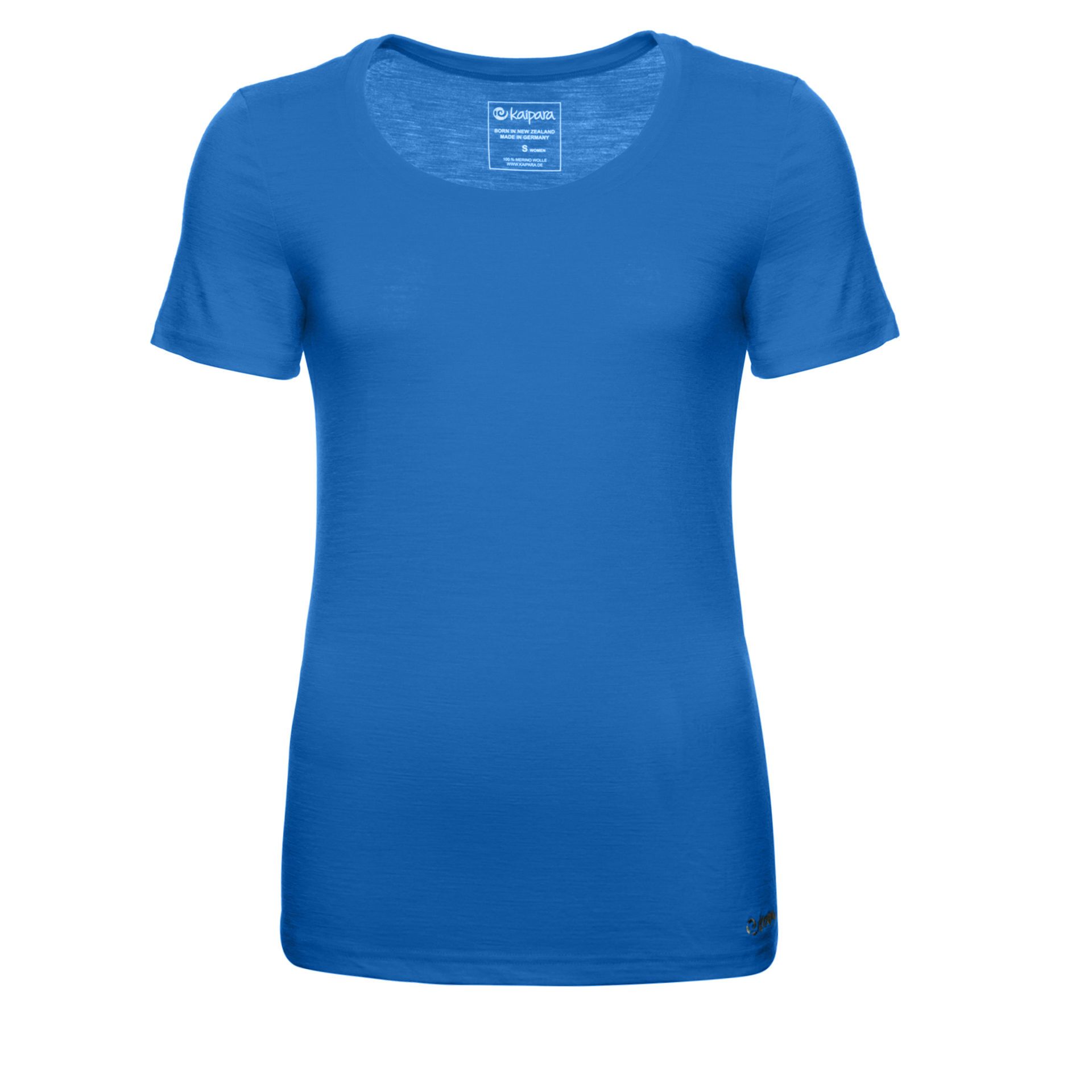 Merino Shirt Damen Kurzarm Slim Fit 150 weiter Rundhals