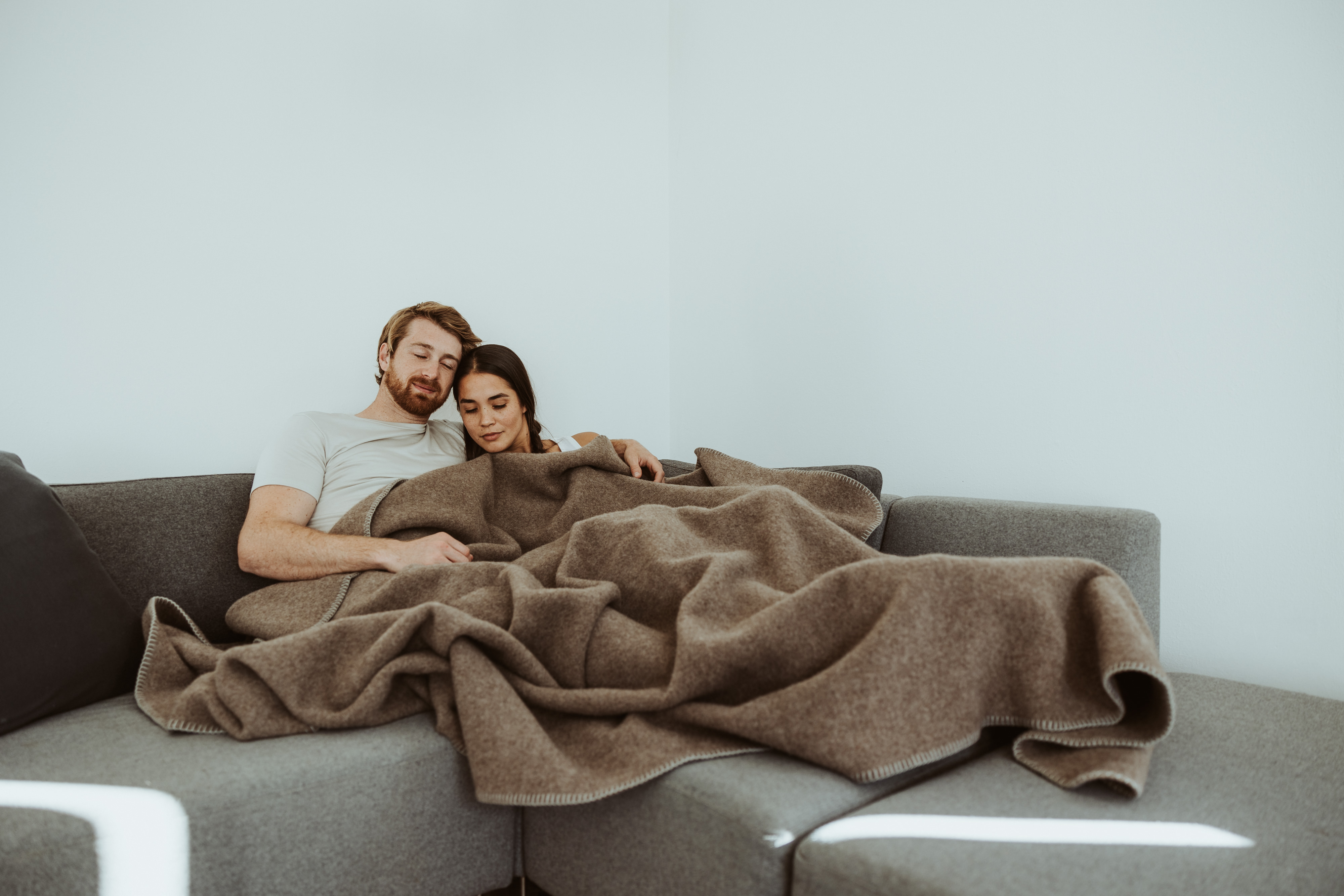 Die große Decke – Merino Decke 150 cm x 220 cm (1800 g