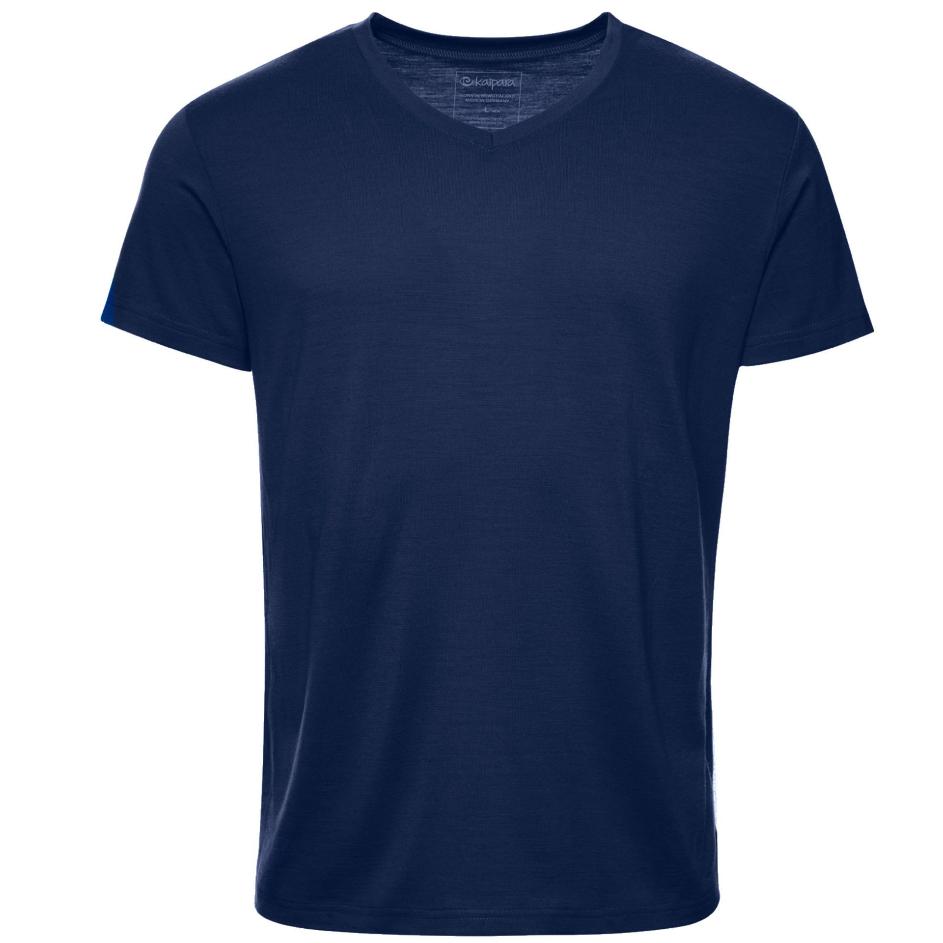 Merino Shirt Herren Kurzarm Regular Fit V-Ausschnitt 150