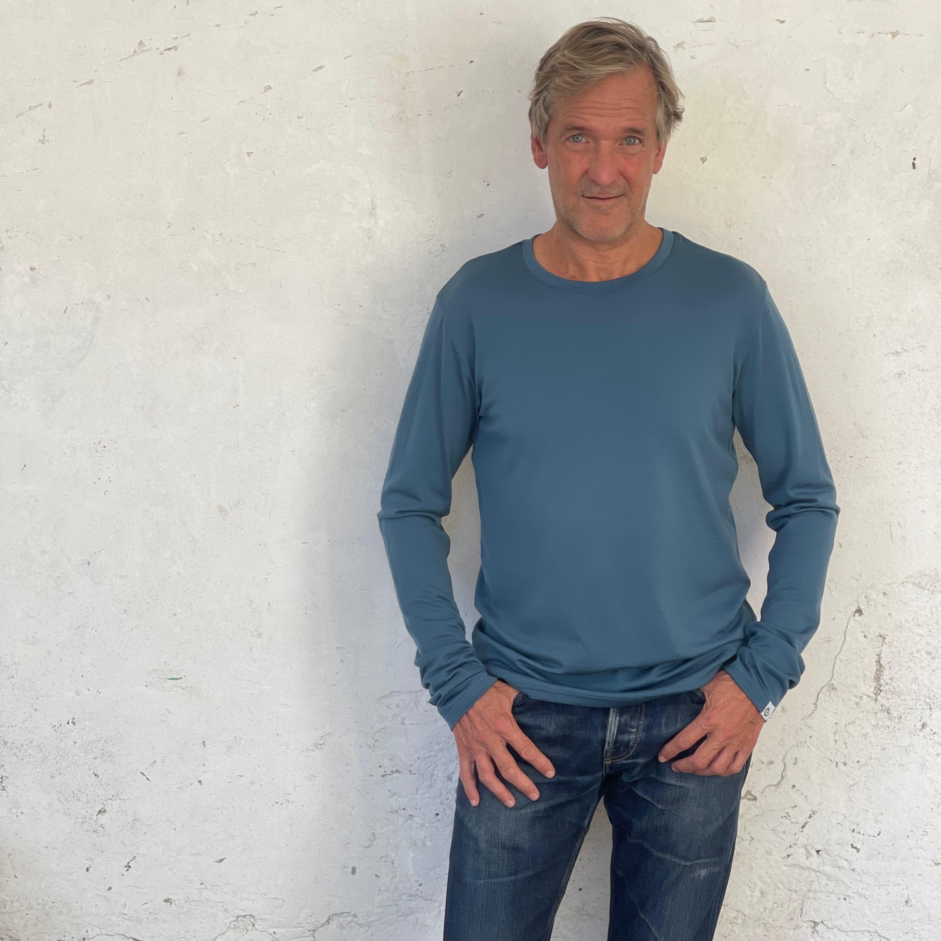Merino Longsleeve Herren Regular Fit 200
