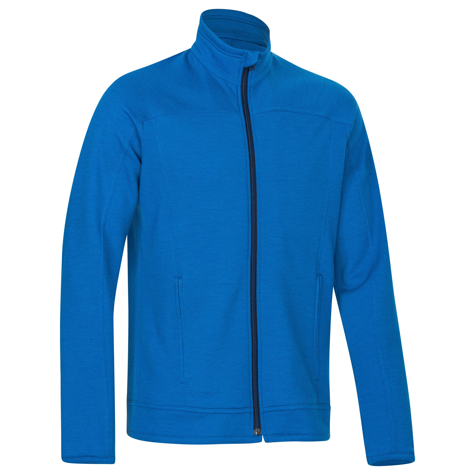 Merino Stehkragen Sweat Jacke Herren 270