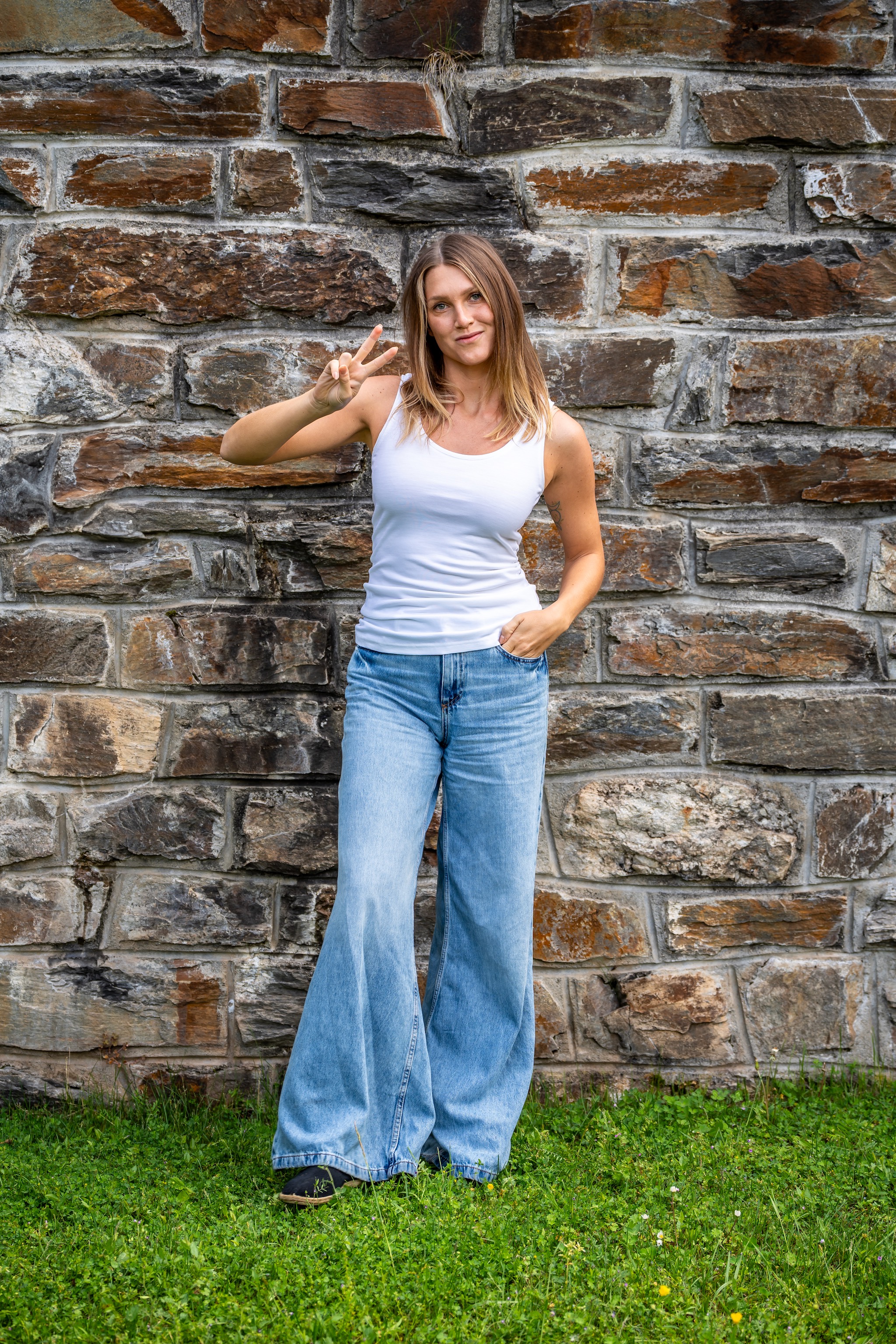 URBAN Merino ärmelloses Unterhemd Damen Slim Fit 200