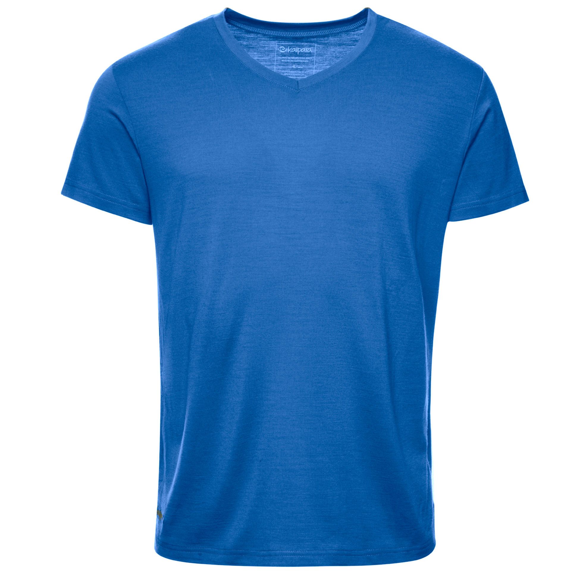 Merino Shirt Herren Kurzarm Regularfit V-Neck 200