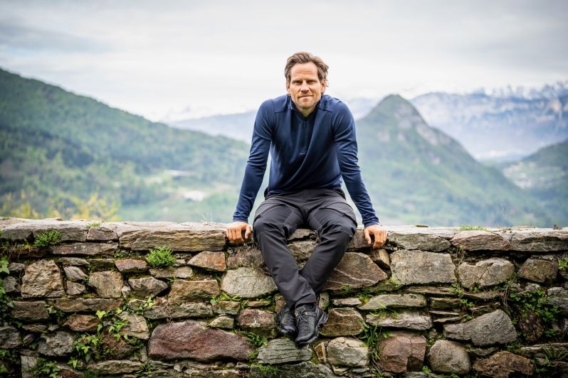 Merino Zip-Neck für Herren