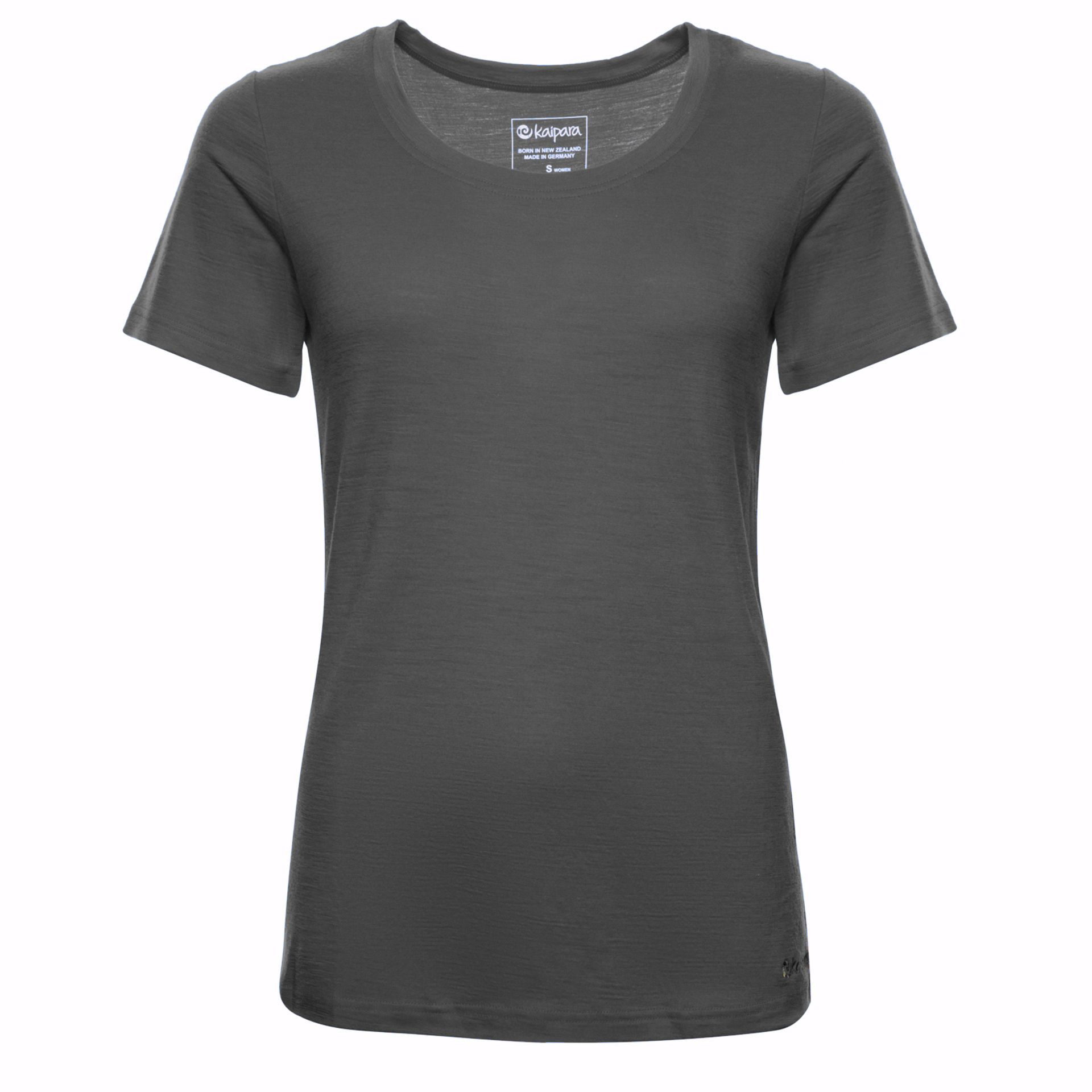 Merino Kurzarm Unterhemd Damen Regular Fit 150 weiter Rundhals