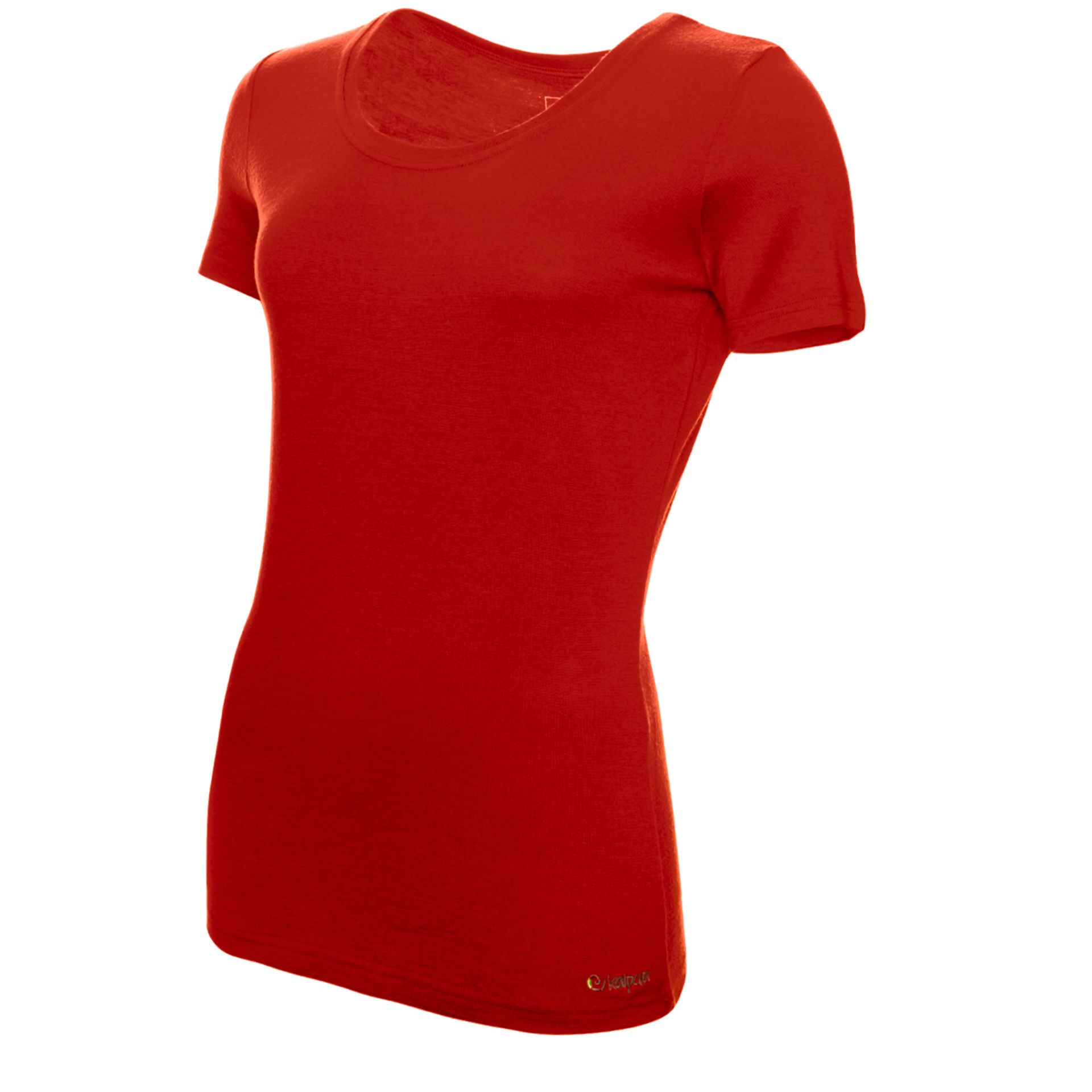 Merino Shirt Damen Kurzarm Slim Fit fit 200 weiter Rundhals