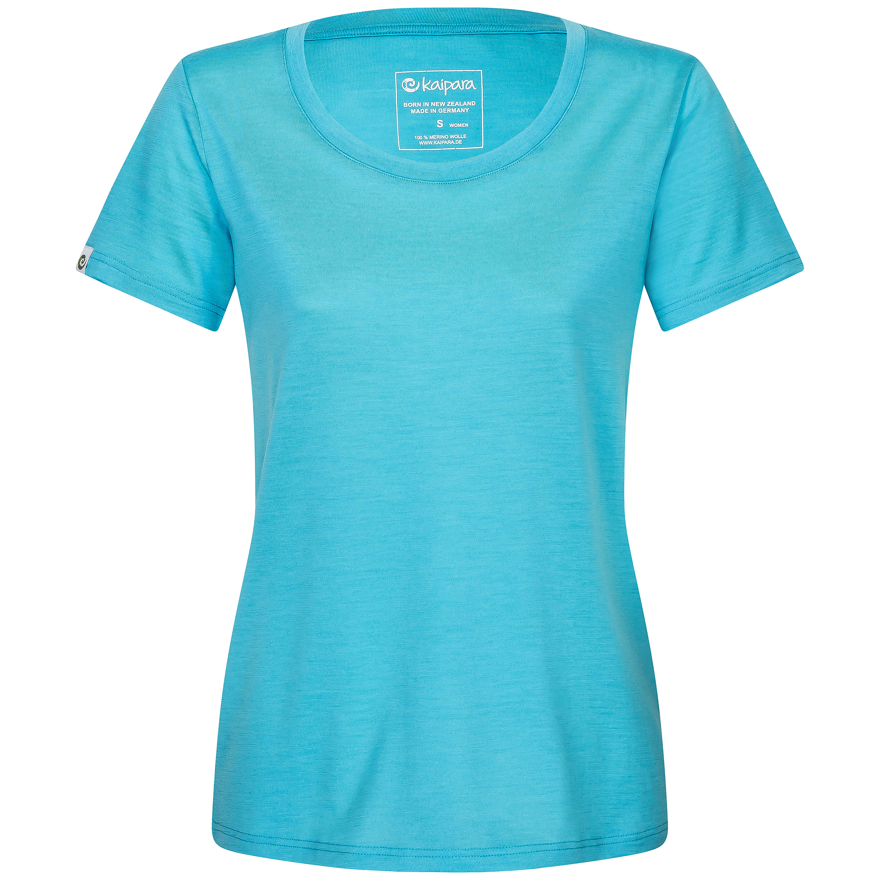 Merino Shirt Damen Kurzarm Regularfit 200 weiter Rundhals