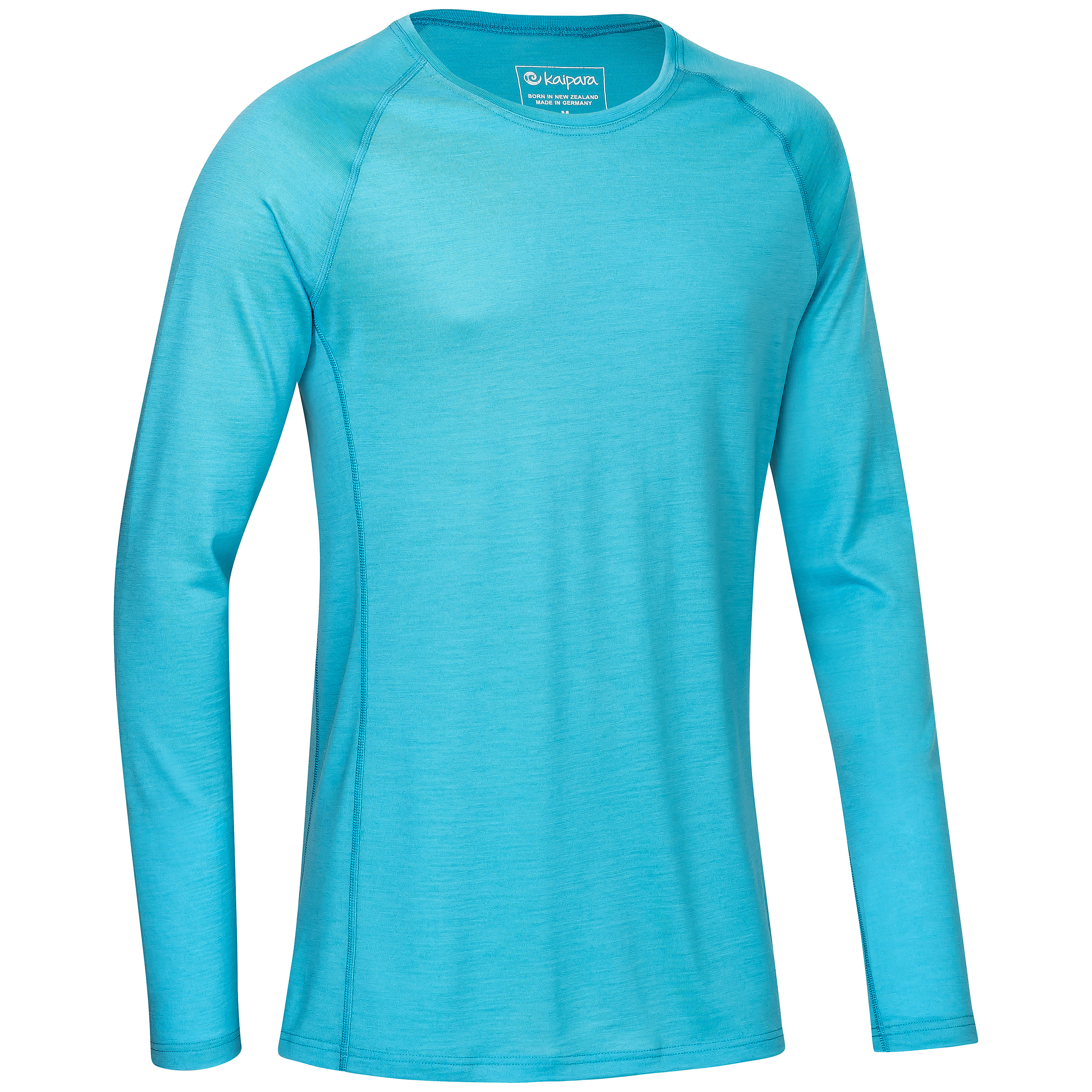 Merino Raglan Longsleeve Herren Slimfit 200