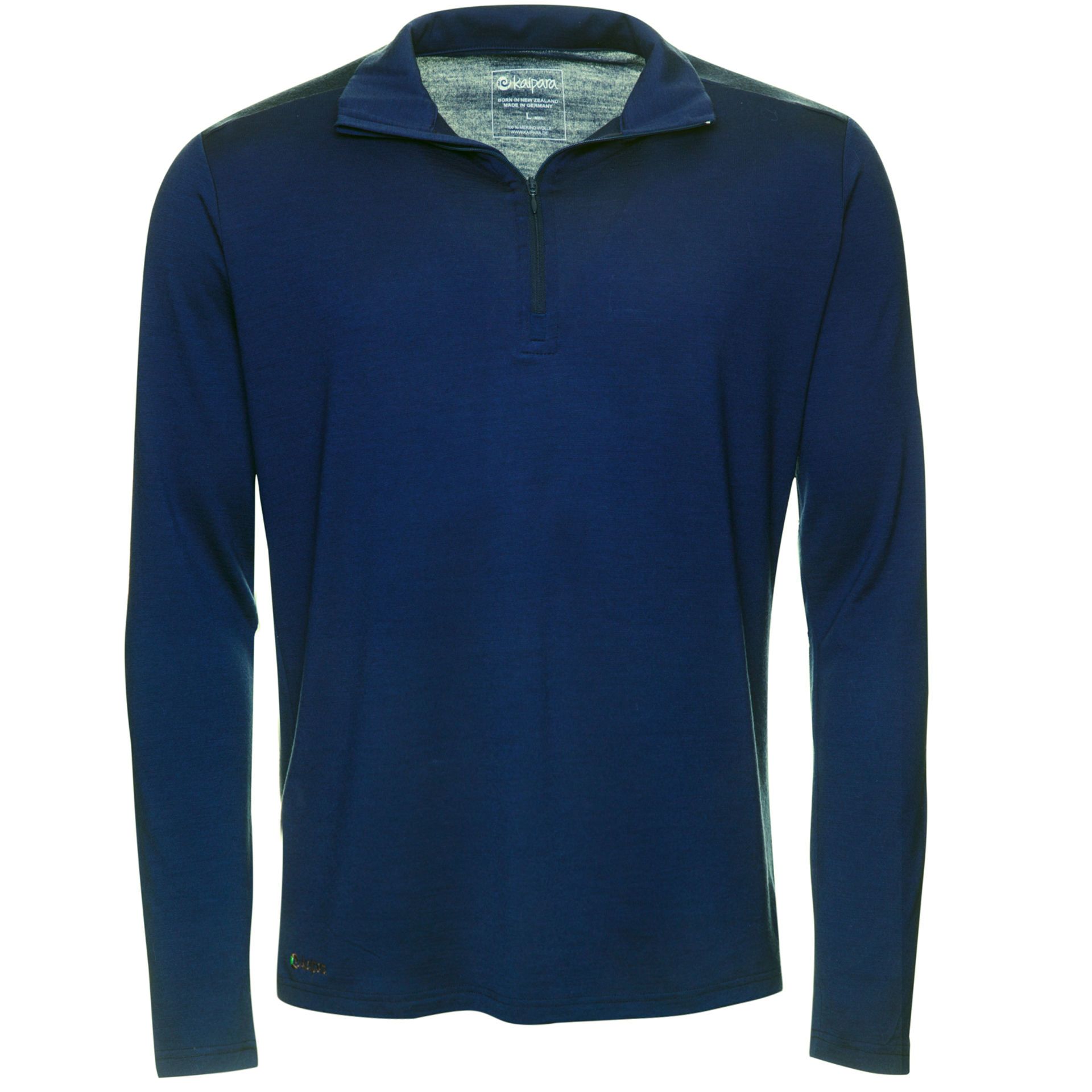 Merino Zip-Neck Herren Regular 200